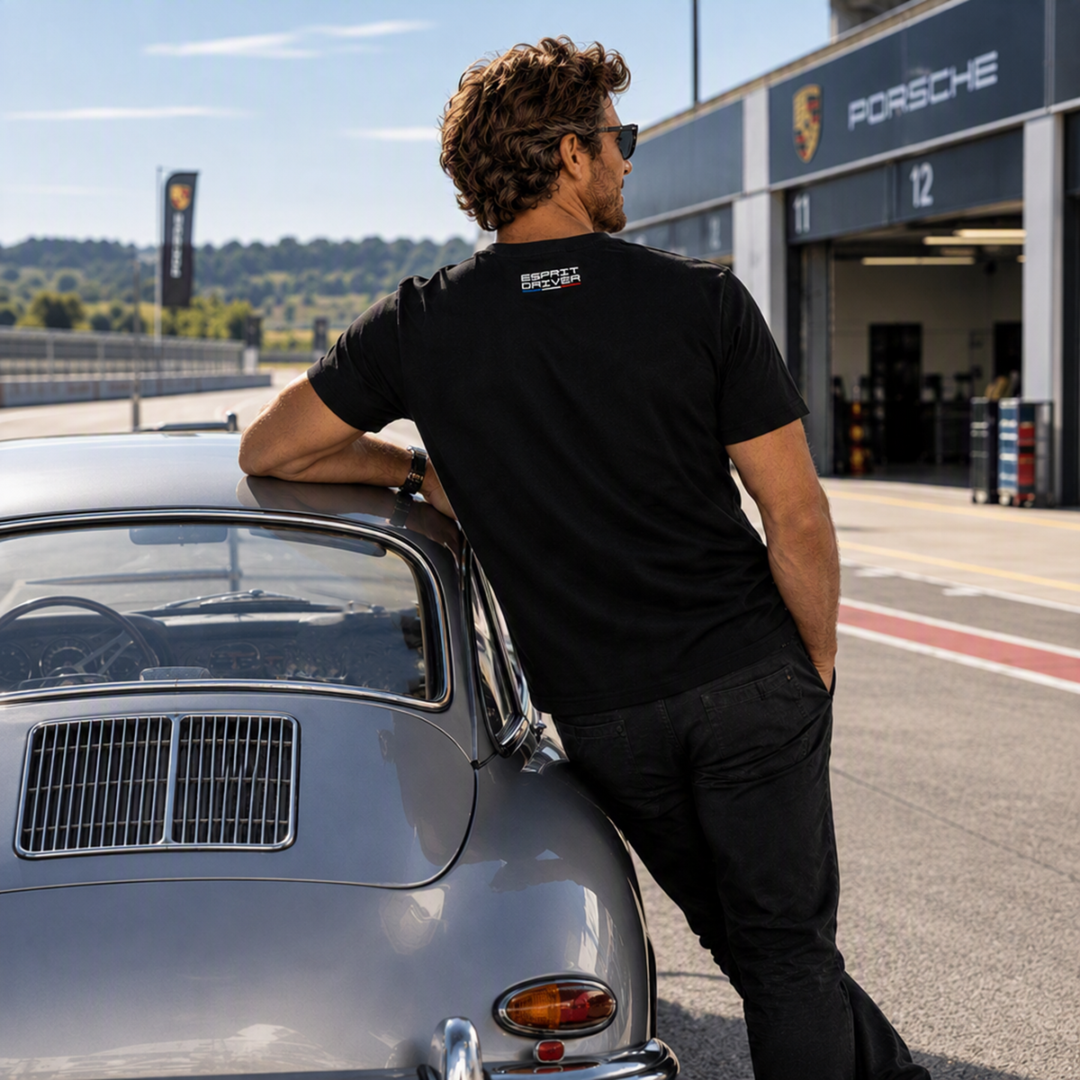 T-Shirt Esprit Driver "FLAG"