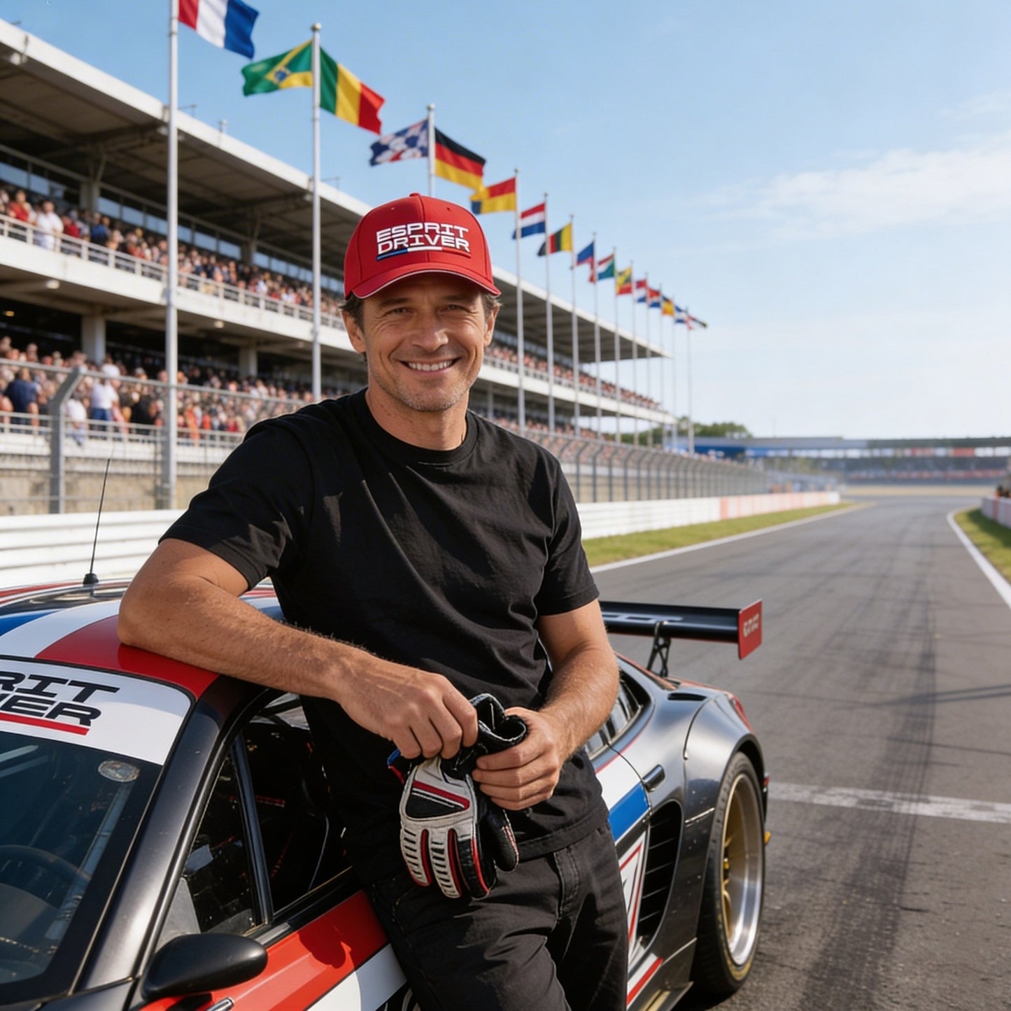 Casquette rouge - ESPRIT DRIVER